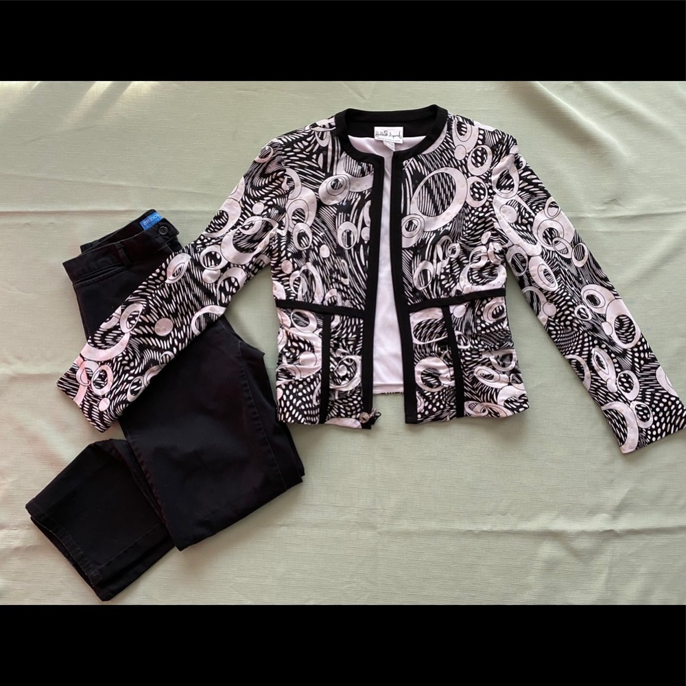 Black and white jacket/blazer